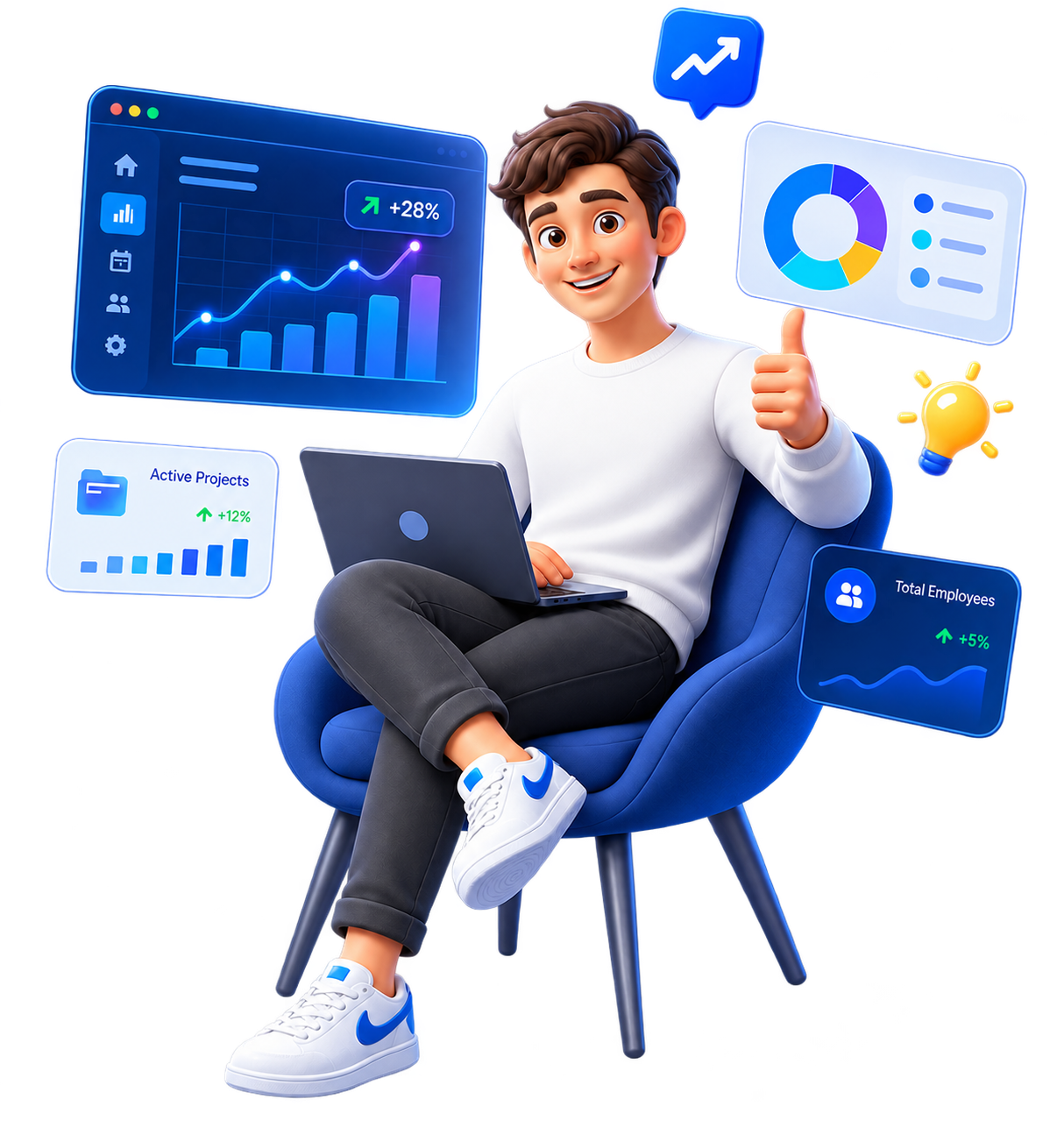 3D Workspace Character